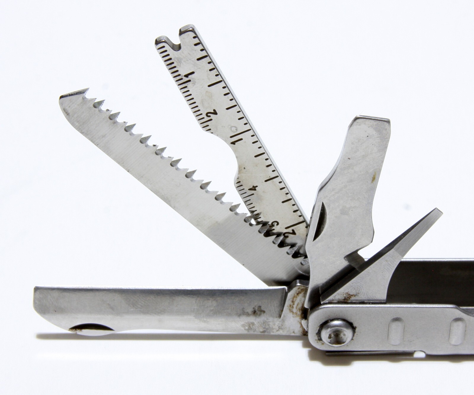 Multi-Tool Knife Needle Nose Pliers Schrade USA Tough Pat Pend Pre-Owned Vintage