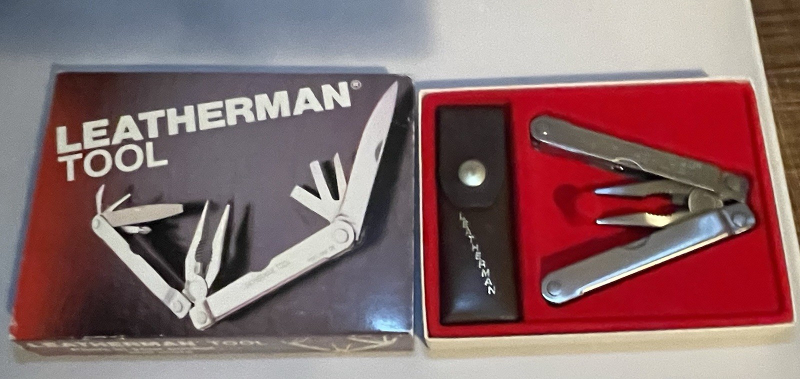 LM41 Leatherman 1988-1989 PST Retired Stainless Japan Big Letter
