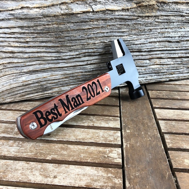 Personalized Wrench multi tool, Groomsmen Gifts, Husband Gift, Anniversary Husba