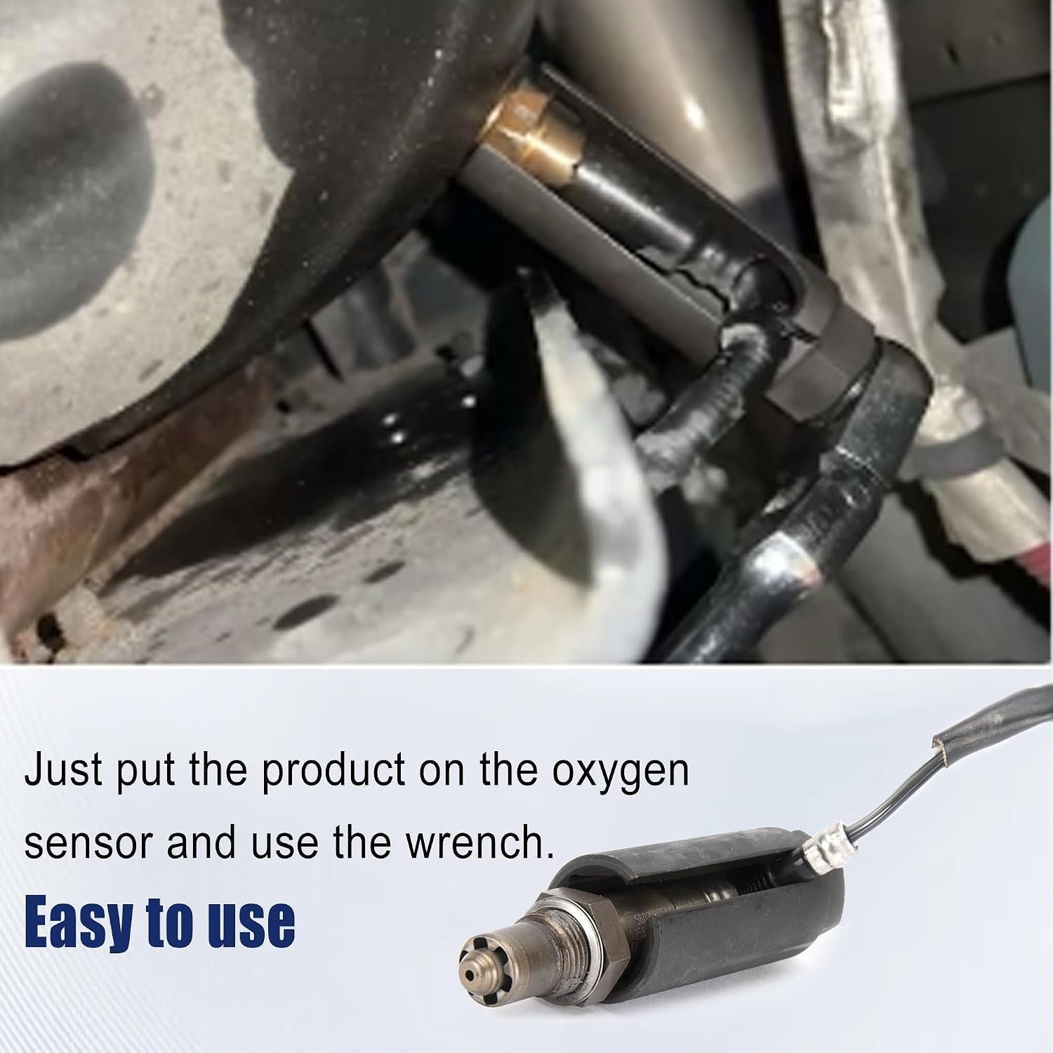 Oxygen Sensor Socket with Side Wire Cutout 3/8-Inch Drive by 7/8-Inch 22mm Fi…