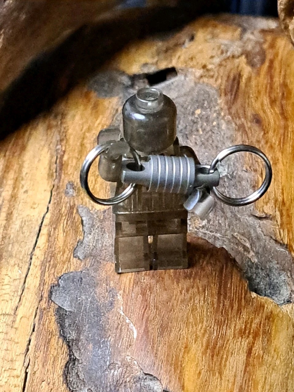 Pro Super Mini Series Titanium Swivel With 12mm Titanium Keyrings