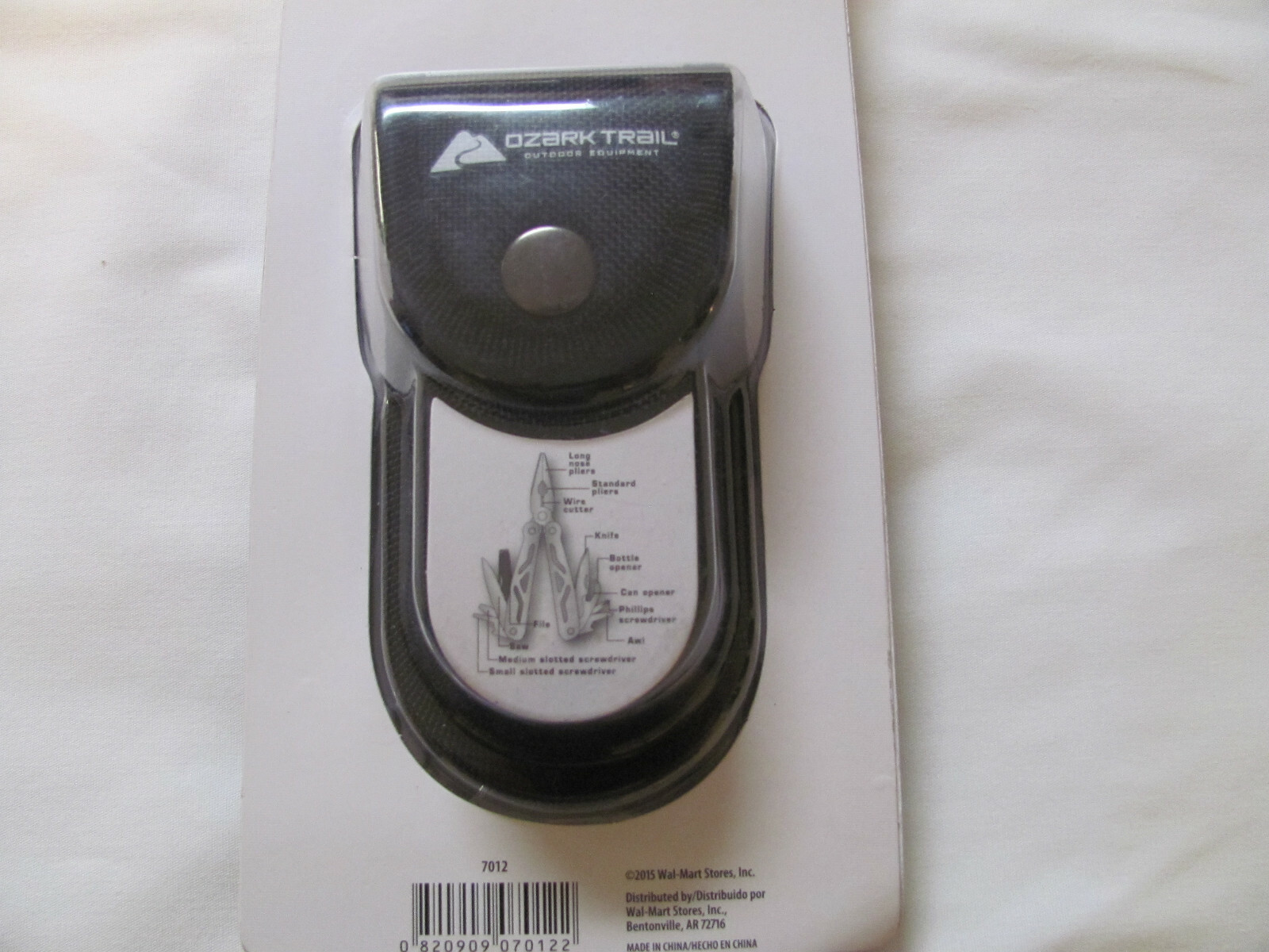 OZARK TRAIL 12IN-1 MULTITOOL WITH SHEATH
