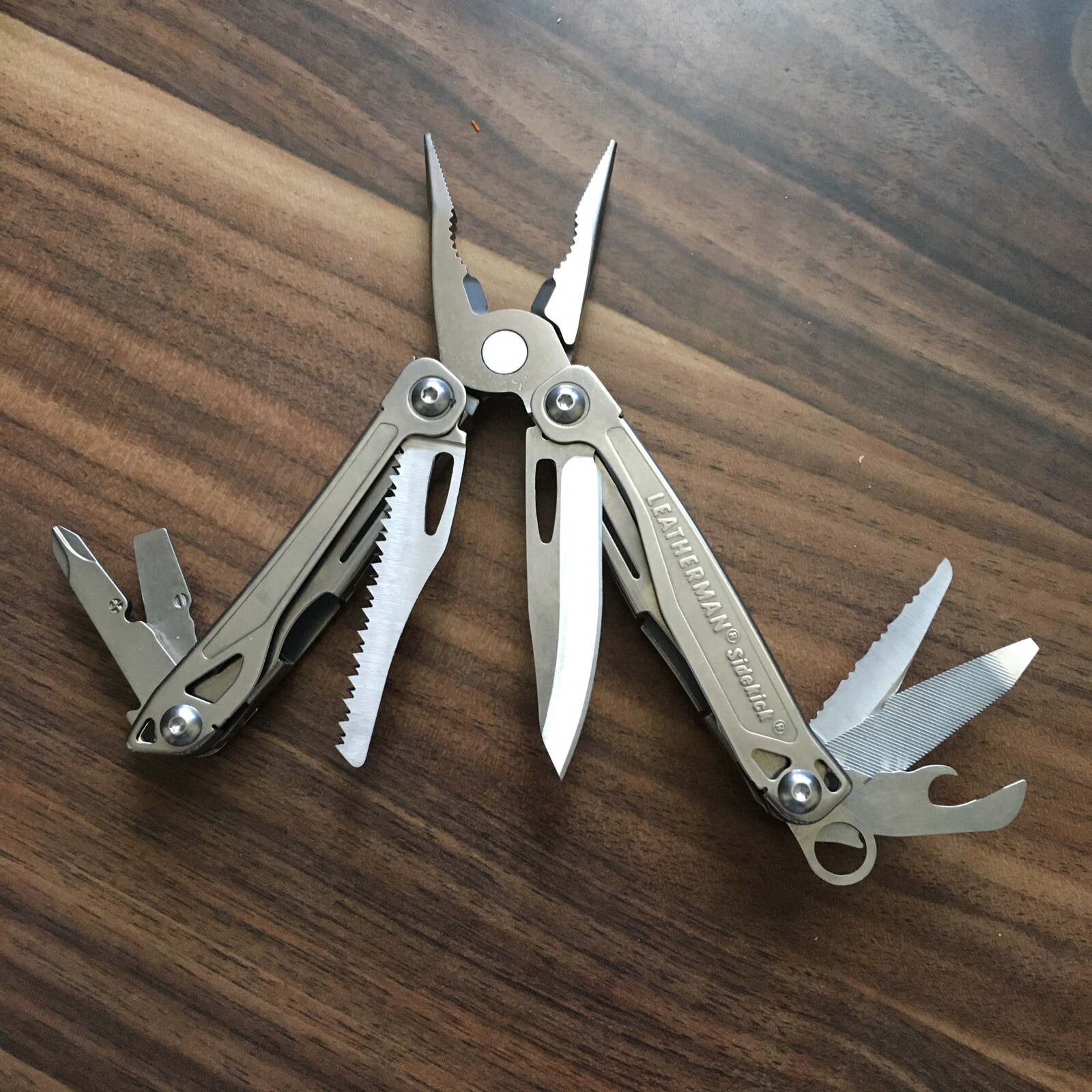  Used Leatherman Sidekick Stainless Steel Multi Tool good conditiion