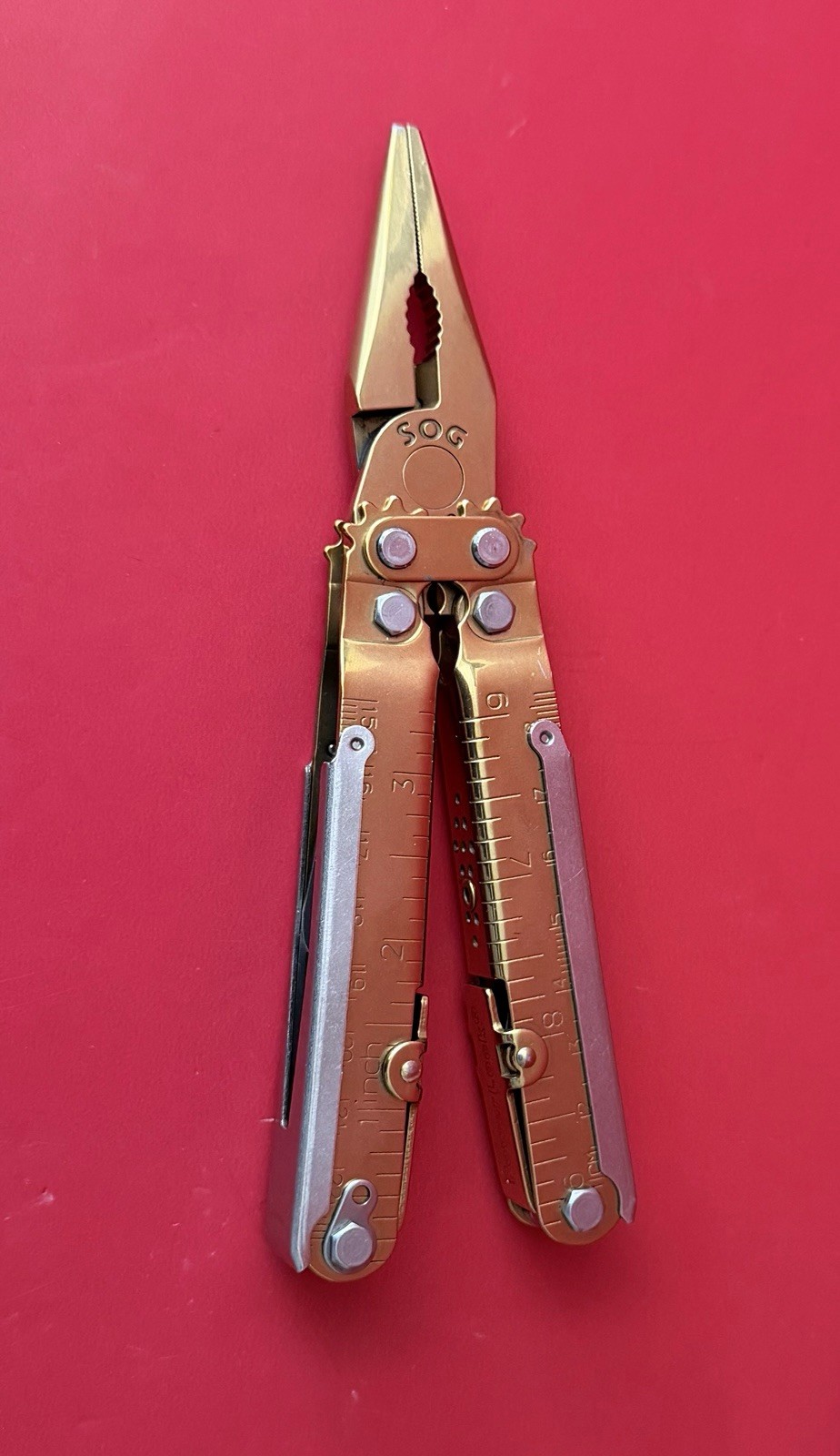 SOG Powerlock T60 TiNi Made In USA Multitool