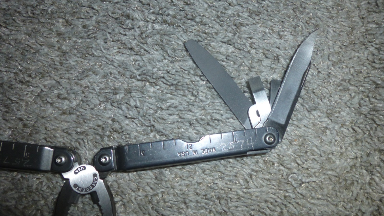 Early Vintage Toolzall Pro Crescent With Sheath Muti Tool USA Patent Pending