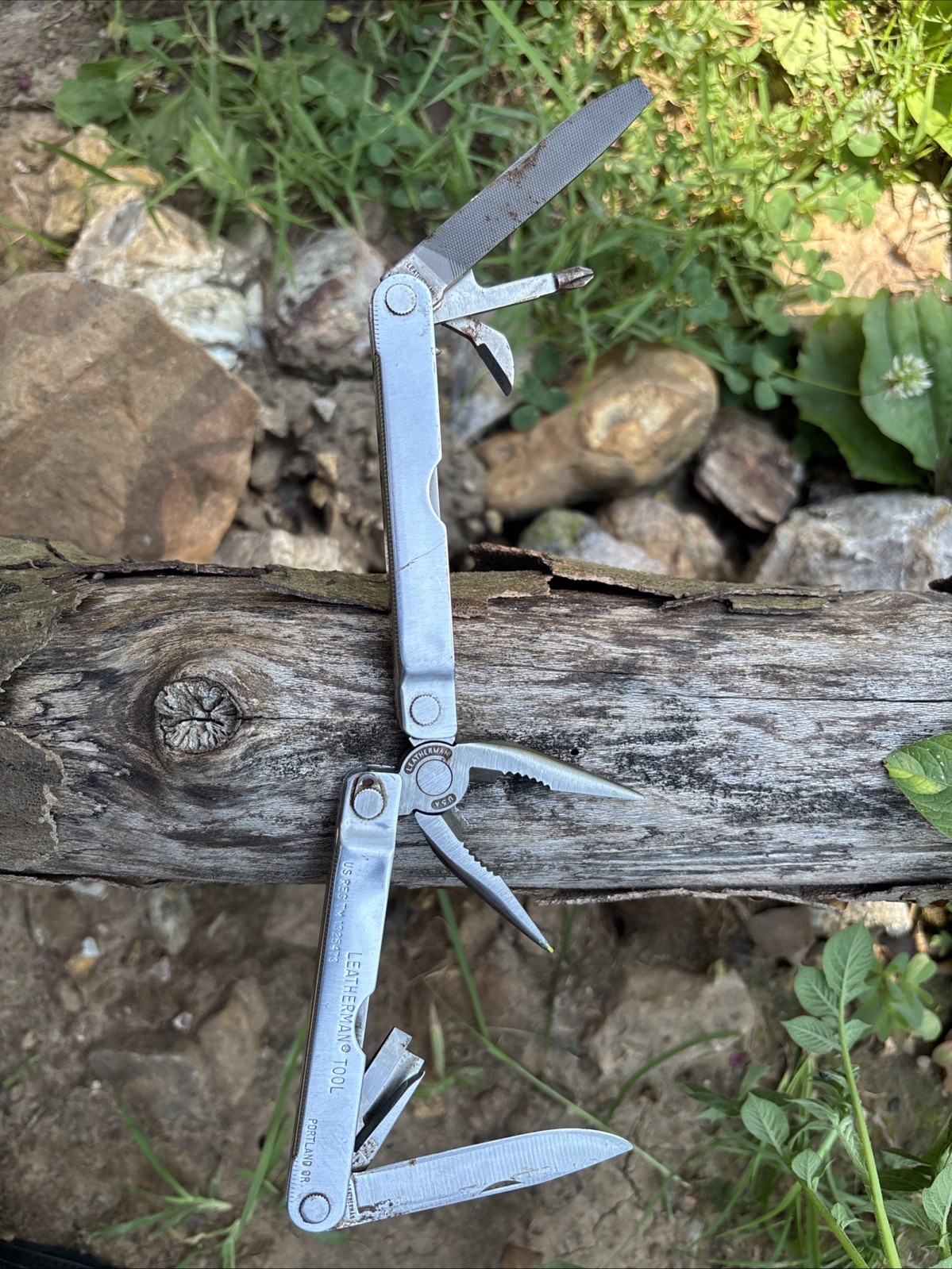 Vintage Leatherman PST Stainless Pocket Survival Multi-Tool Knife Pliers 03/02
