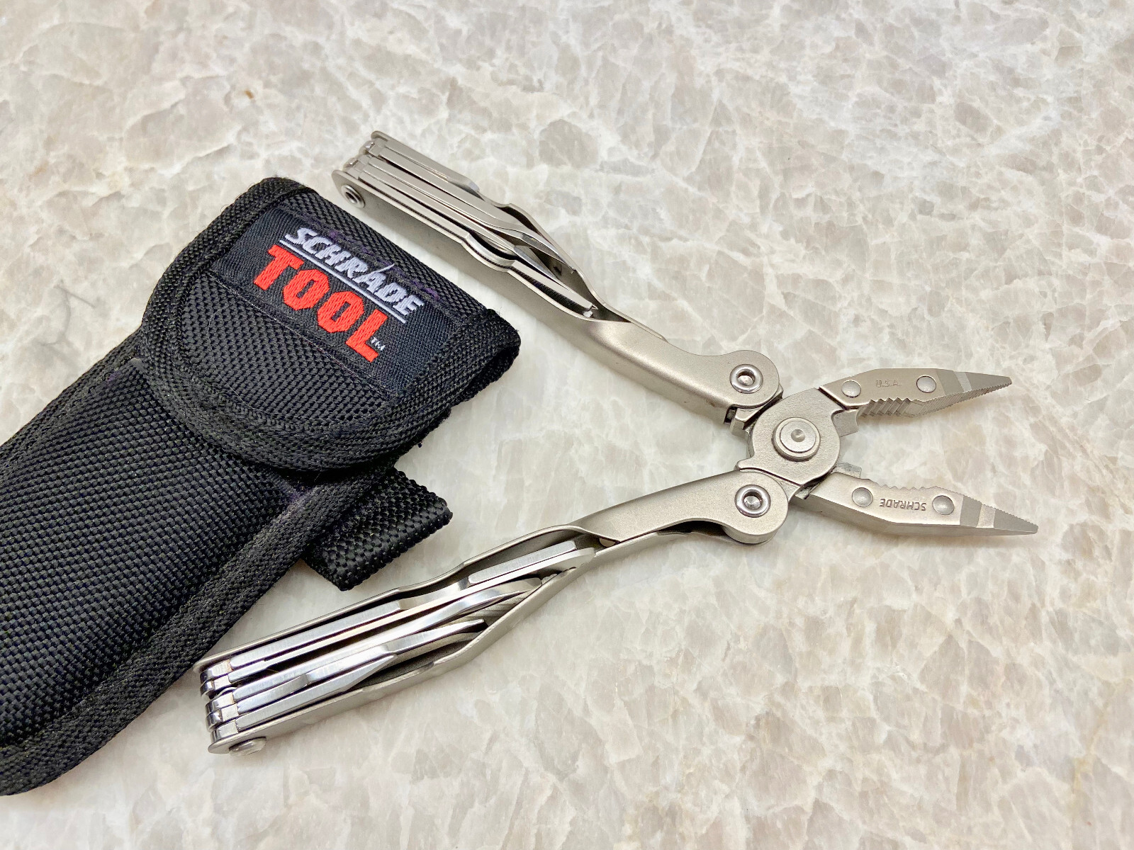 Vint.Schrade Tough Tool ST1 Multi-tool w/SHEATH USA Ver. – Preowned NEVER USED!