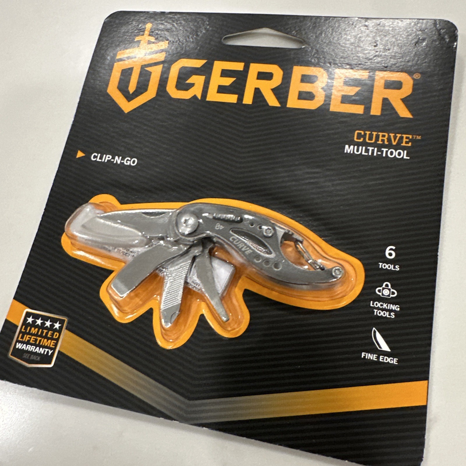New Gerber Gear Curve Multi-Tool Screwdriver and Pocket Knife Set Keychain