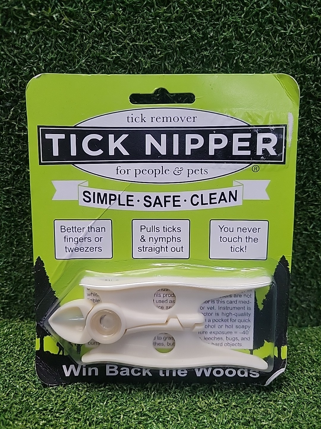 Tick Nipper Tick Removal Tool for Humans & Pets Safe Easy Tick Extractor