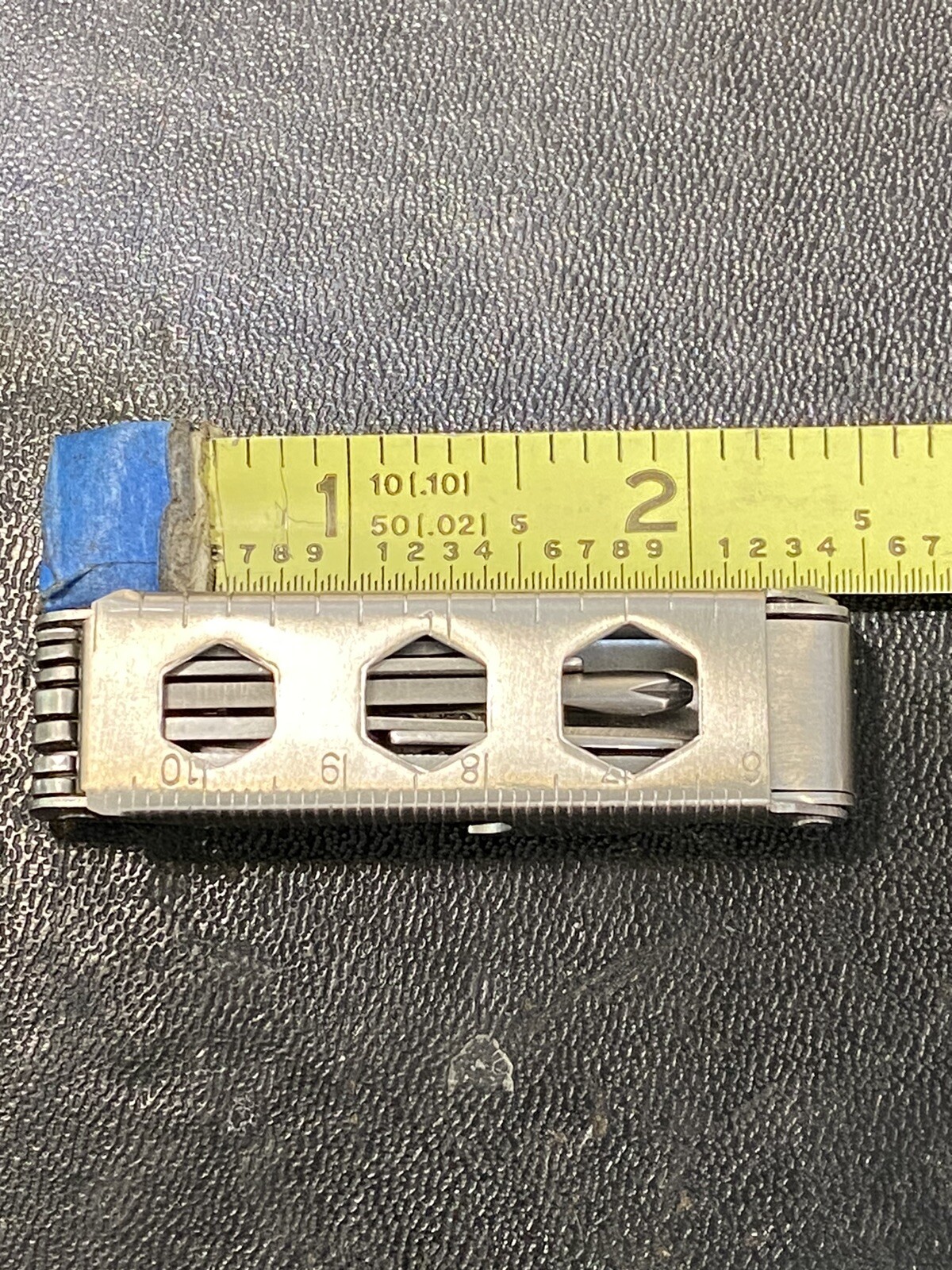 Tiny Pocket Size 2-1/2” Long Multi tool With Pouch