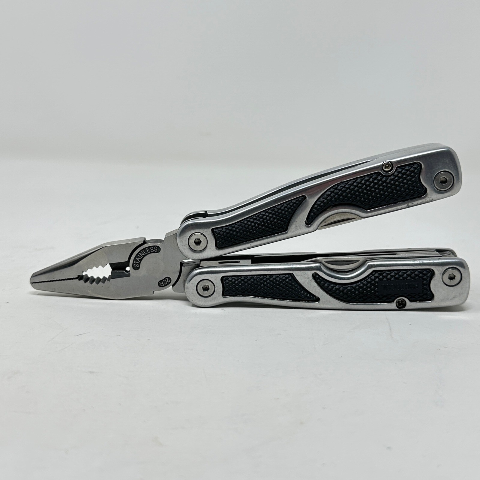 Protocol Stainless Steel MultiTool Pliers Knife Saw Nylon Sheath EDC Utility Kit
