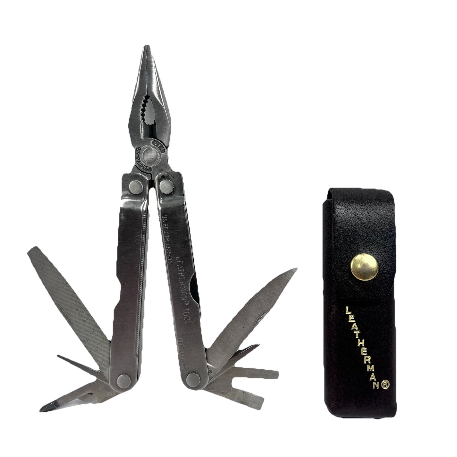 Vintage Leatherman Multi-Tool Portland Oregon TM 1325473 With Case Mint Unused