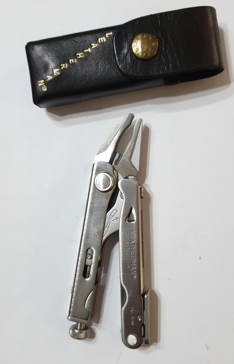🔥 Leatherman Squirt PS4 Black Rare Used Multi Tool Keychain Collectable Retired
