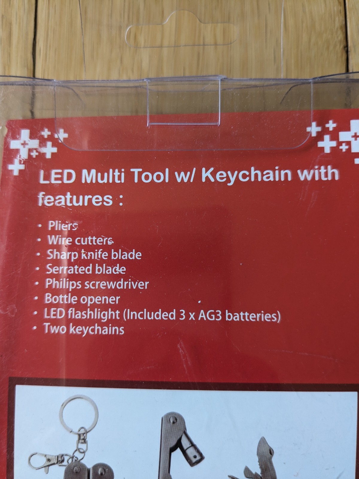Swiss-Made Foldable Pocket Multi-Tool Stainless Steel w Pocket Clip. 8 Functions