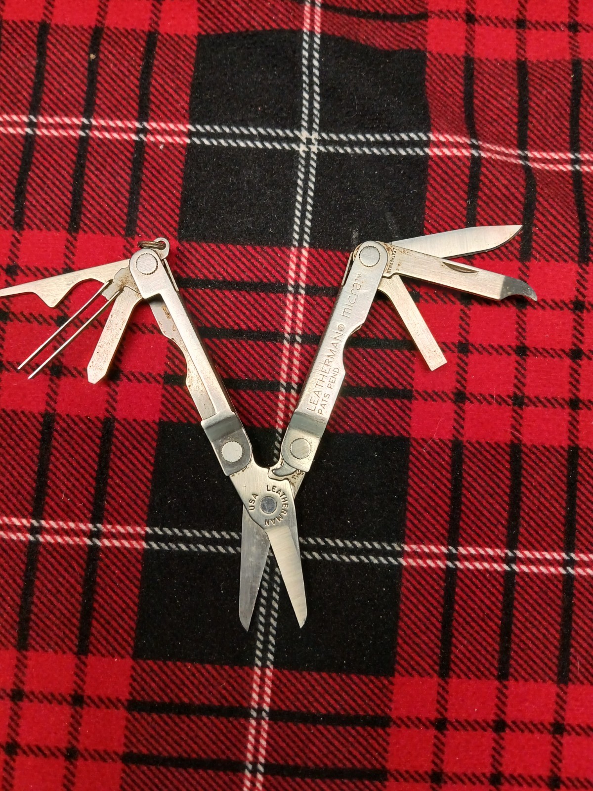 Leatherman Micra Compact Multi-Tool Dated 1996 Stainless Steel