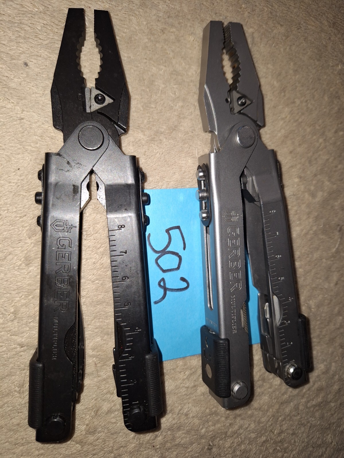 2 GERBER BLUNT NOSE Multi Tools U.S.A. Camping Fishing Lot 502