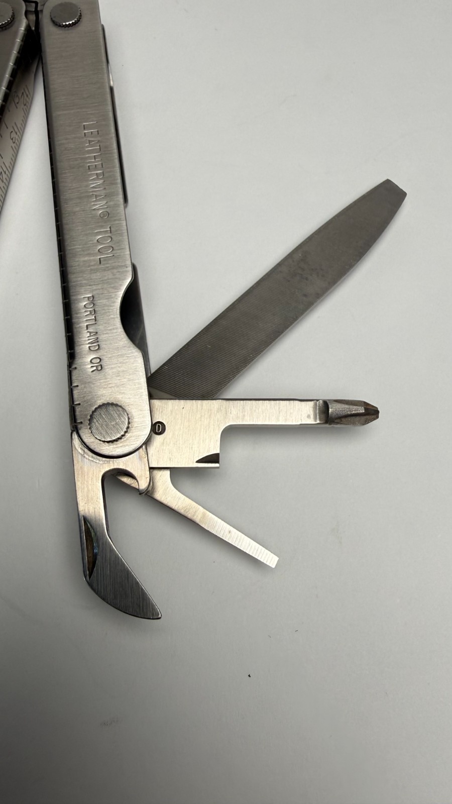 Leatherman Multi Tool Vintage 1997 Stainless Steel USA Made Pocket Survival EDC