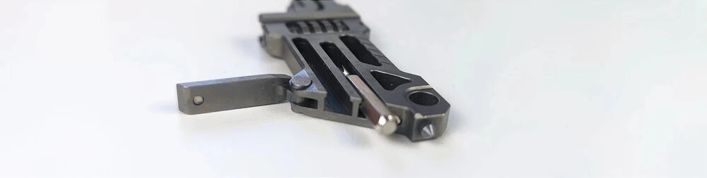 EDC Titanium Alloy Mini Adjustable Spanner Wrench Portable Repair Tools