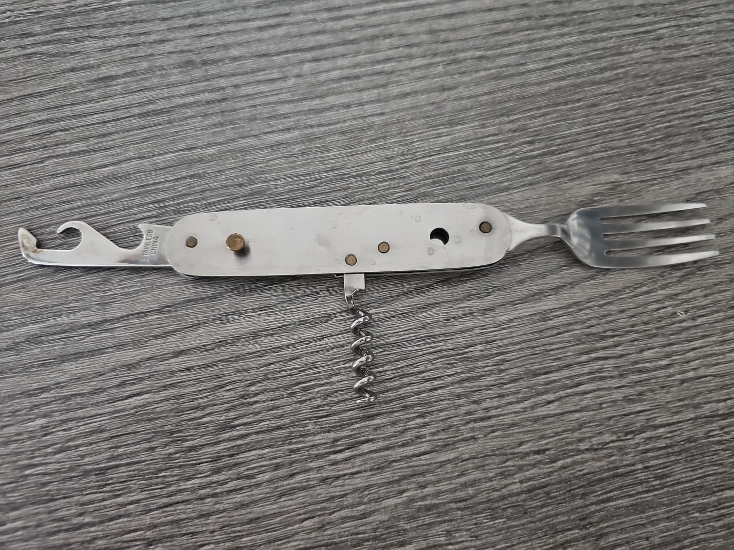 Camping Portable Cutlery Emergency Cutlery Set Folding Knife Fork Spoon Set