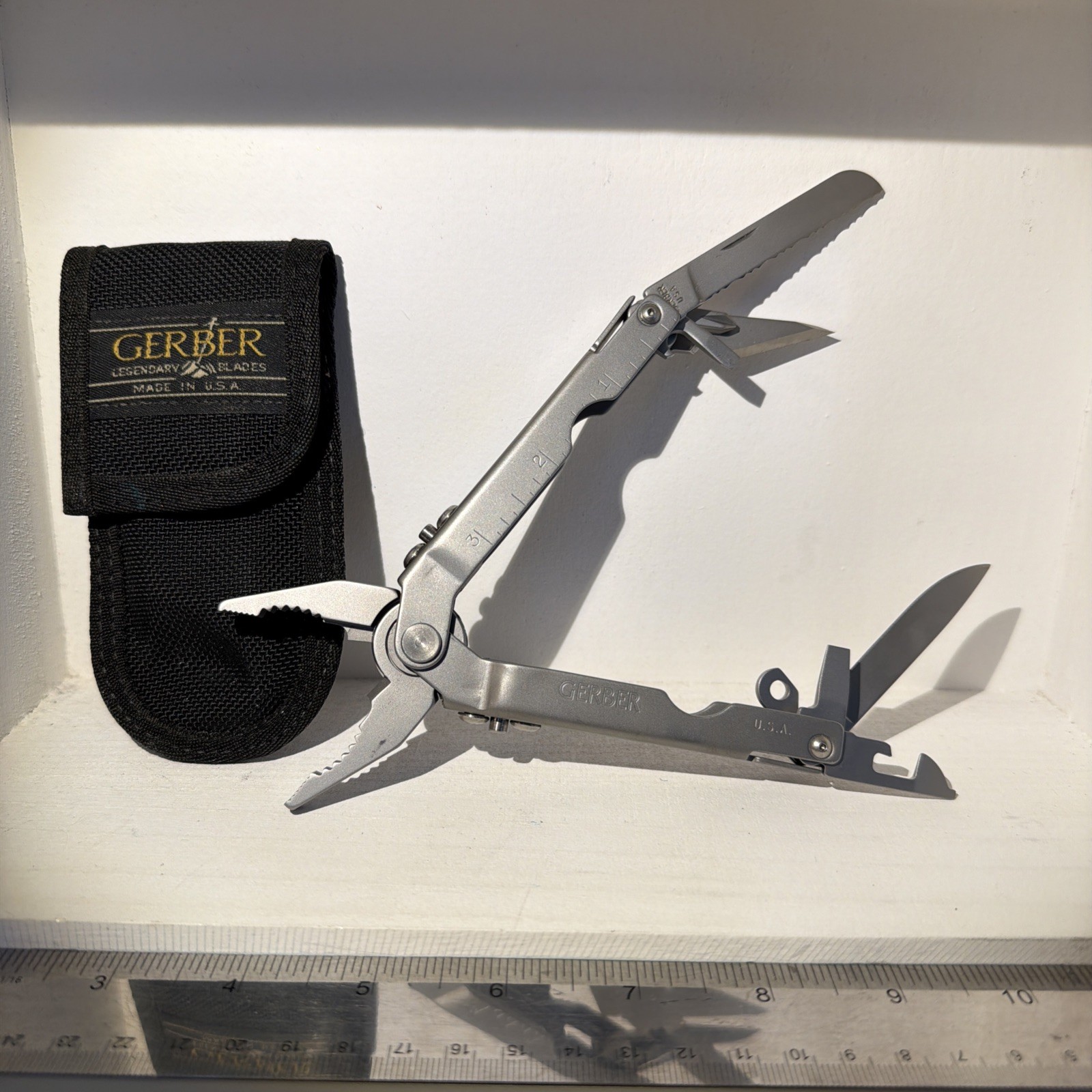 Gerber Multi-lock/Pliers Pocket Tool Kit with Carrying Pouch