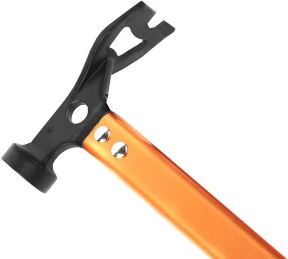 Martillo que acampa de aluminio del acero de carbono 12″ pequeño ligero tres en.