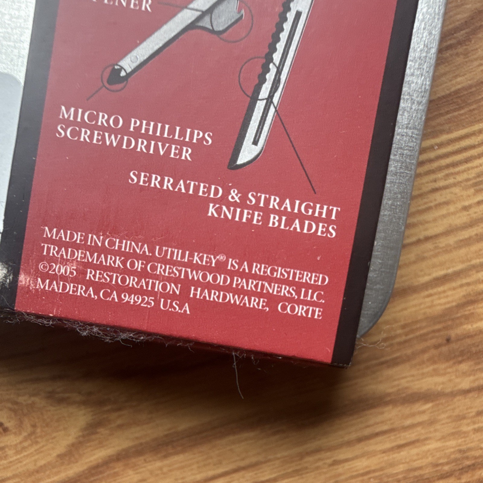 Utili-Key Pocket Warrior 6-Tool Stainless Multi-Tool w/ Bottle Opener Lanyard