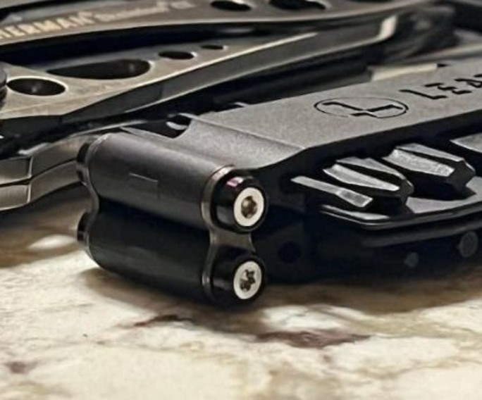 EDC Bit Kit Connector compatible with Leatherman Multi-Tools, Hardware Only, Bla