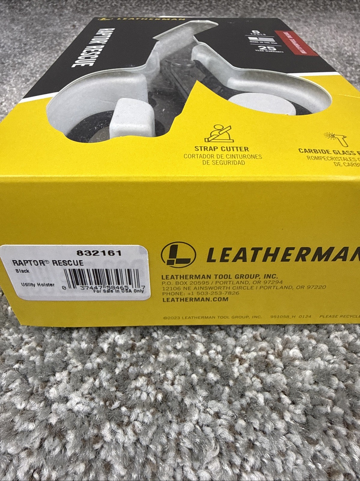 LEATHERMAN, Raptor Rescue, 6-in-1 Heavy-Duty Emergency/Trauma Shears Multi-Tool