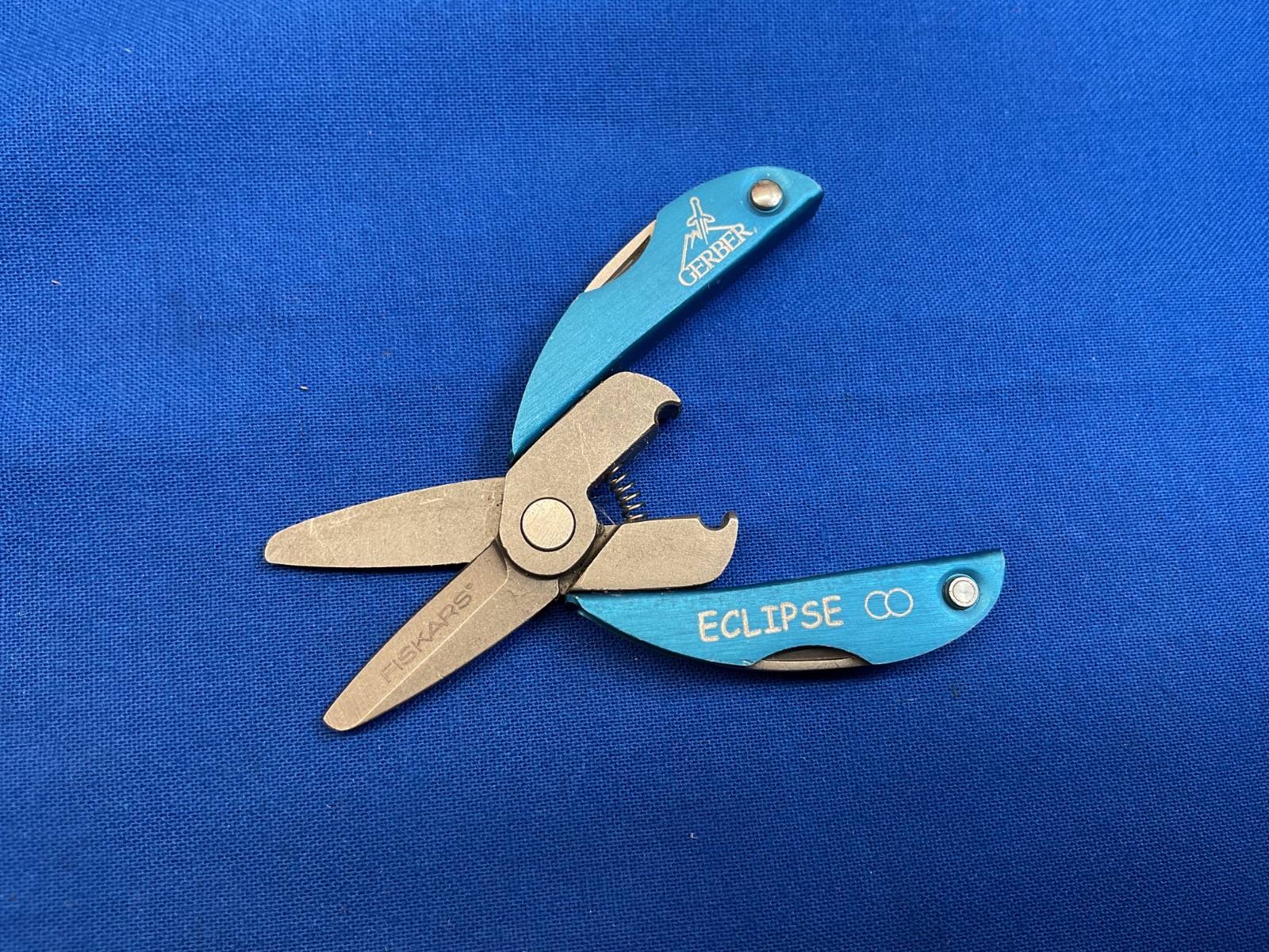 Gerber Eclipse Multi Tool Knife and Strap Cutter Lot of 2 Tools Fiskars