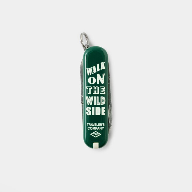 VICTORINOX × TRAVELER’S COMPANY Classic SD Message Green
