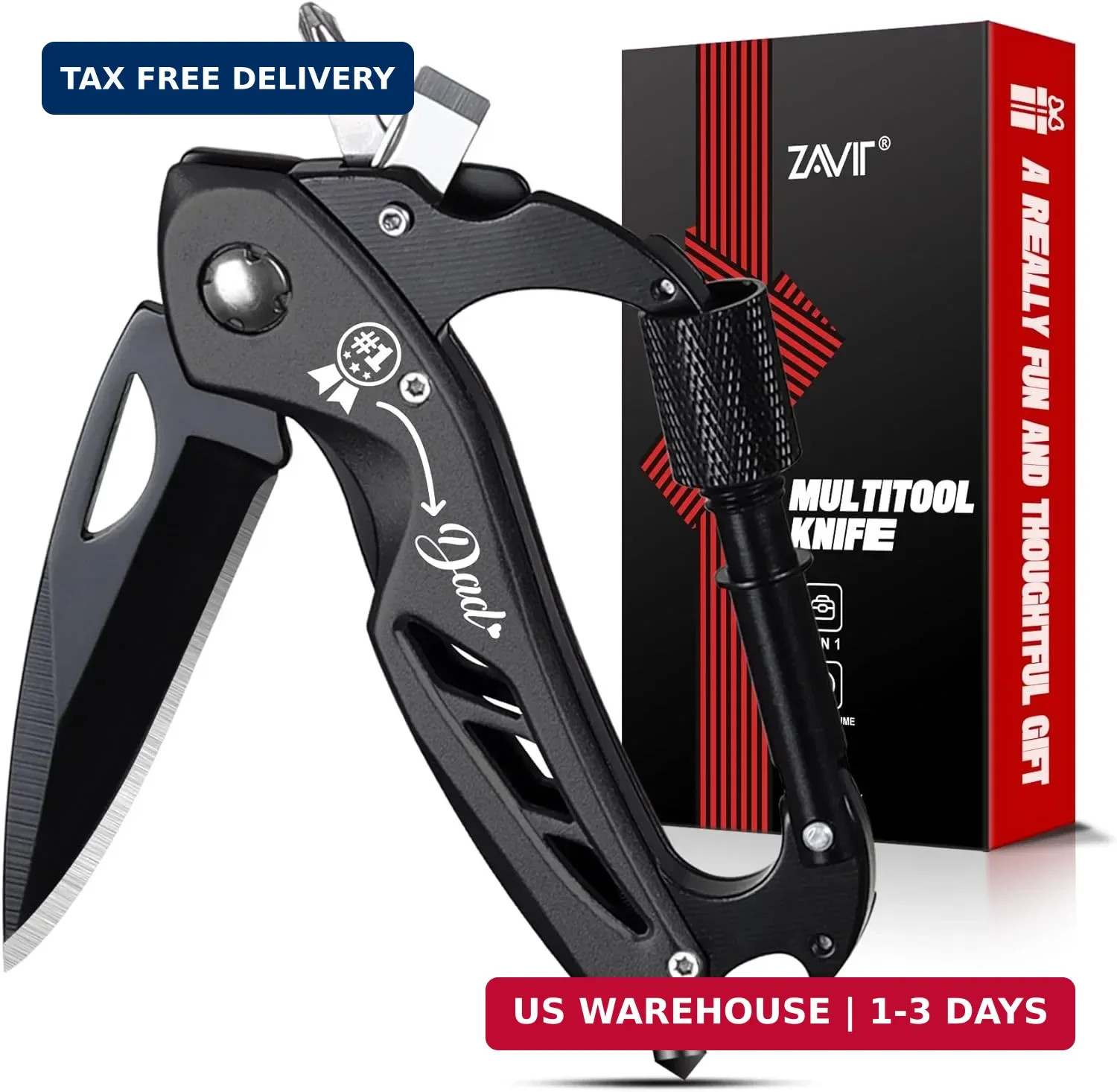 Dad Gifts from Daughter Son, Multitool Dad Gifts, Christmas Dad Gifts, Dad Birth