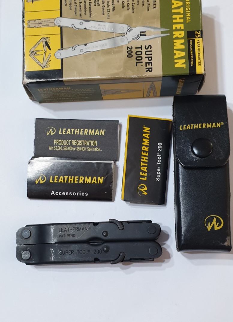 🔥 2X Leatherman PST and PST II Stainless Multi-Tool New in Box Rare Collectable
