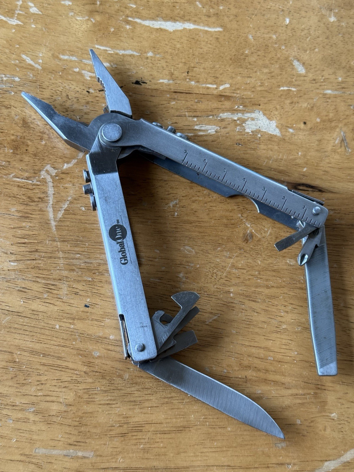 Carolina Knife & Tool Company Multitool Pliers Knife Folding Used Branded