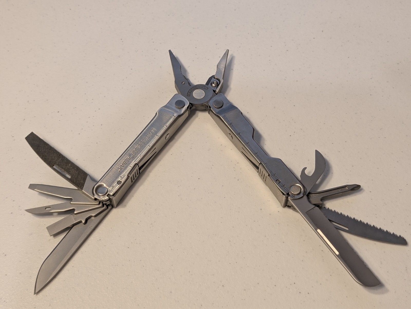 Leatherman Rebar Stainless Steel Multi Tool Great Shape See Pics!