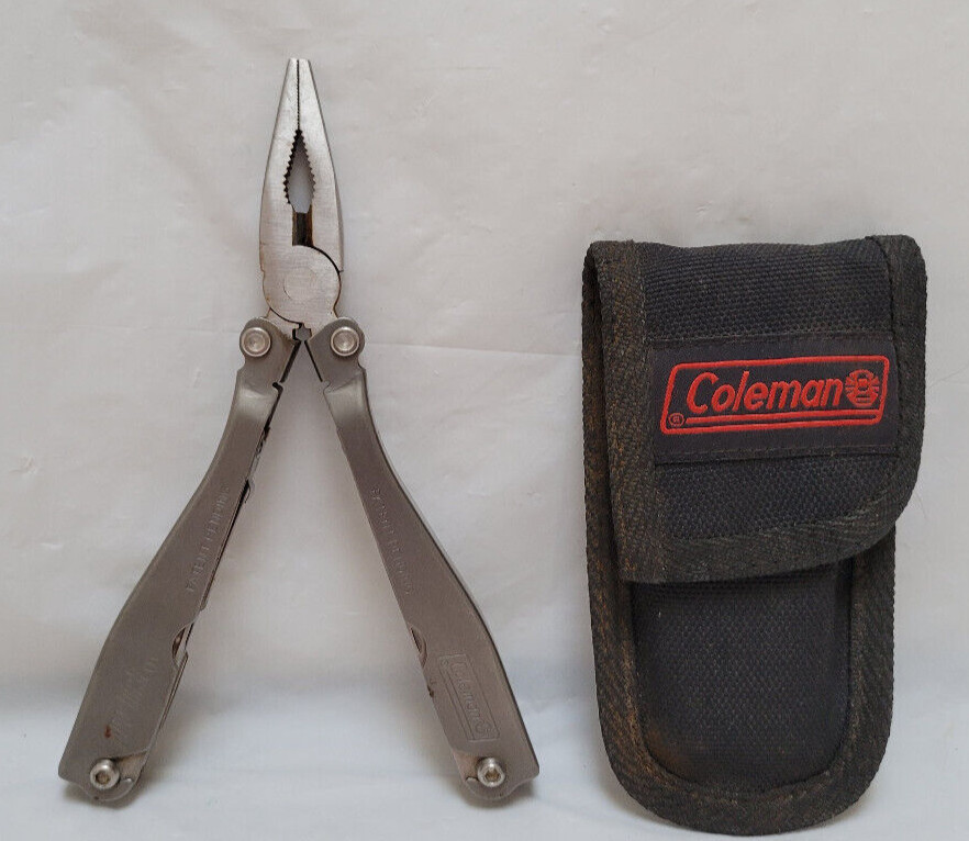 Coleman PRO LOCK Multi Tool Pliers 9 Tools in 1 with Case