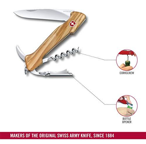 Victorinox 0.9701.64 Wine Master Olive With Pouch 130mm For the Wine Connoisseur