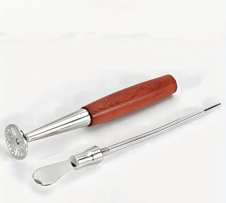Czech Style 3 In 1, Poker, Spoon, Tamper. Highest Quality, USA SELLER