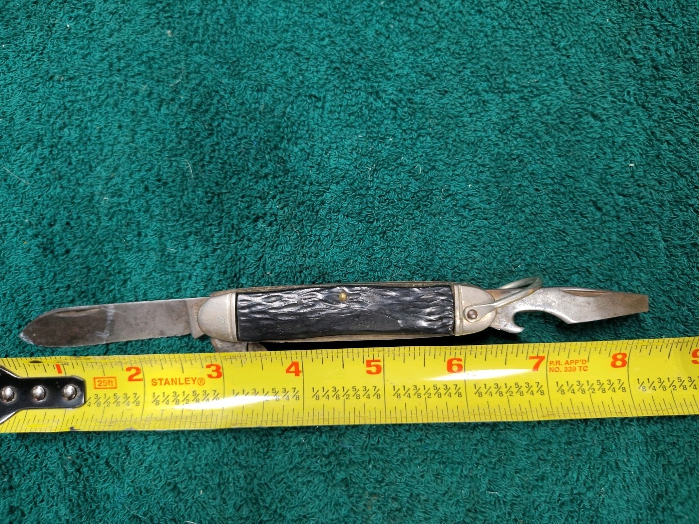 Vnt Multi Tool Knife High carbon Steel Can, Bottle Opener With Screwdriver, Awl