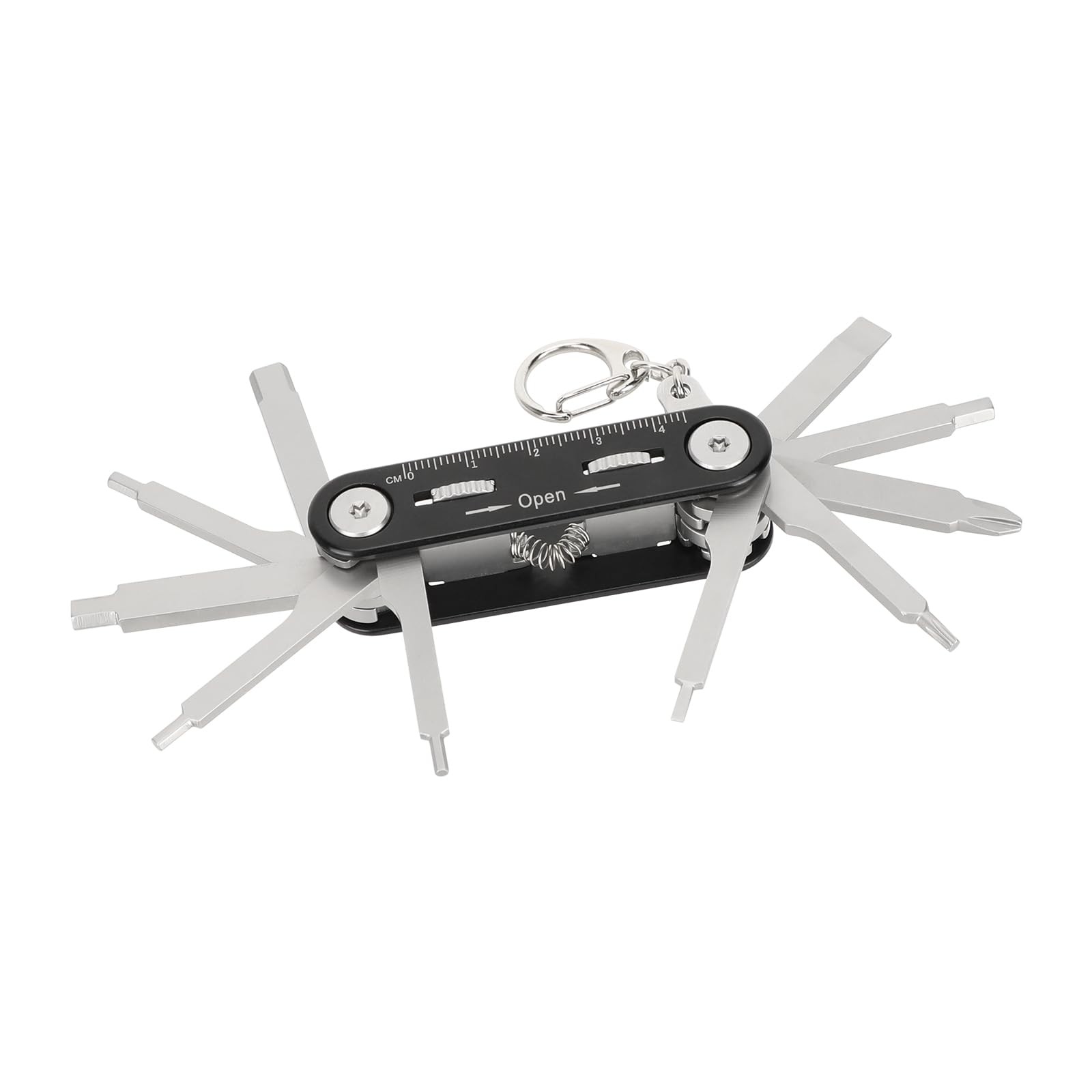 Folding Multi-Tool Set with Allen Wrenches Screwdrivers Compact Tool 3521