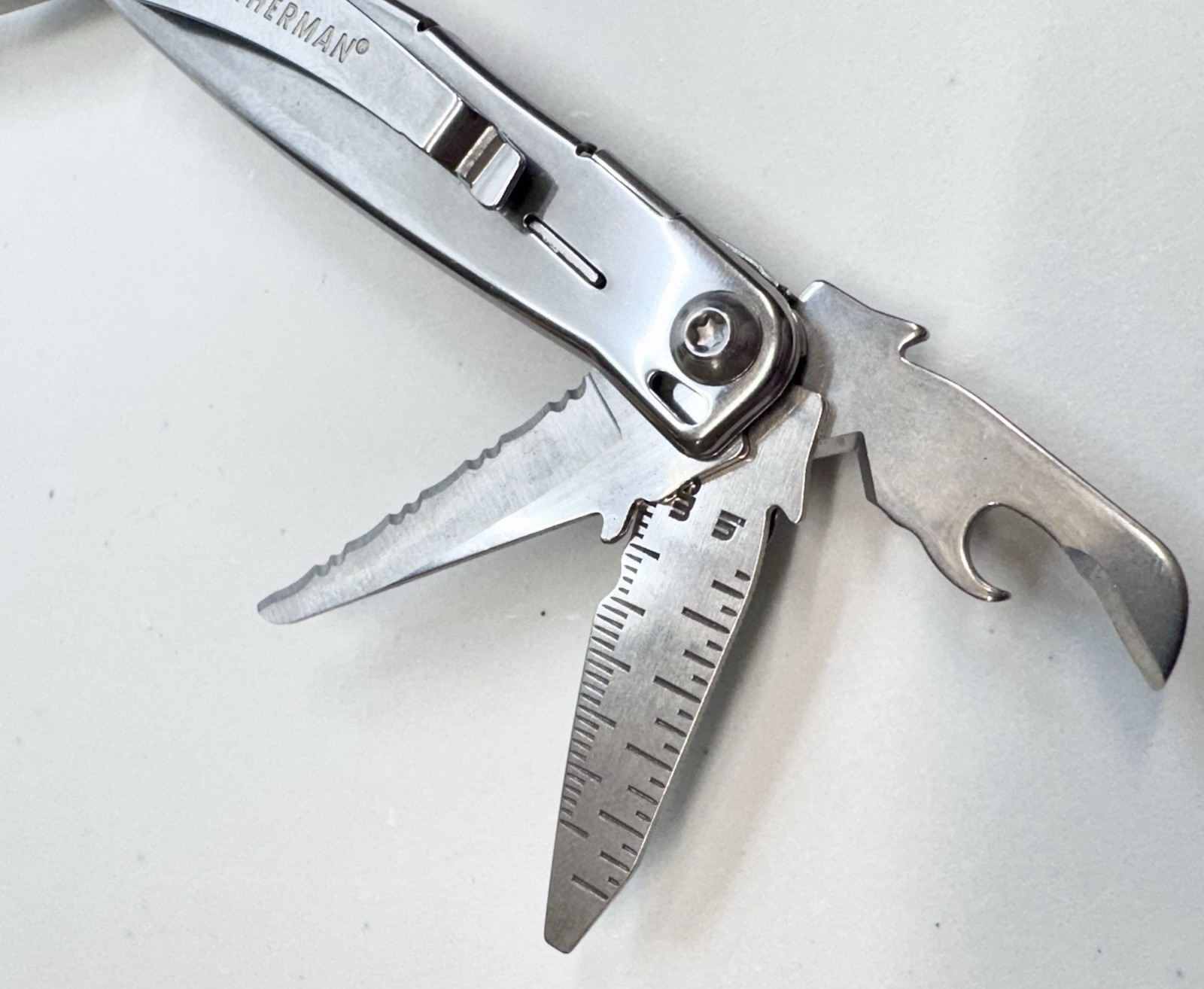 New LEATHERMAN, Sidekick Pocket Size Multitool with Spring-Action Pliers & Saw