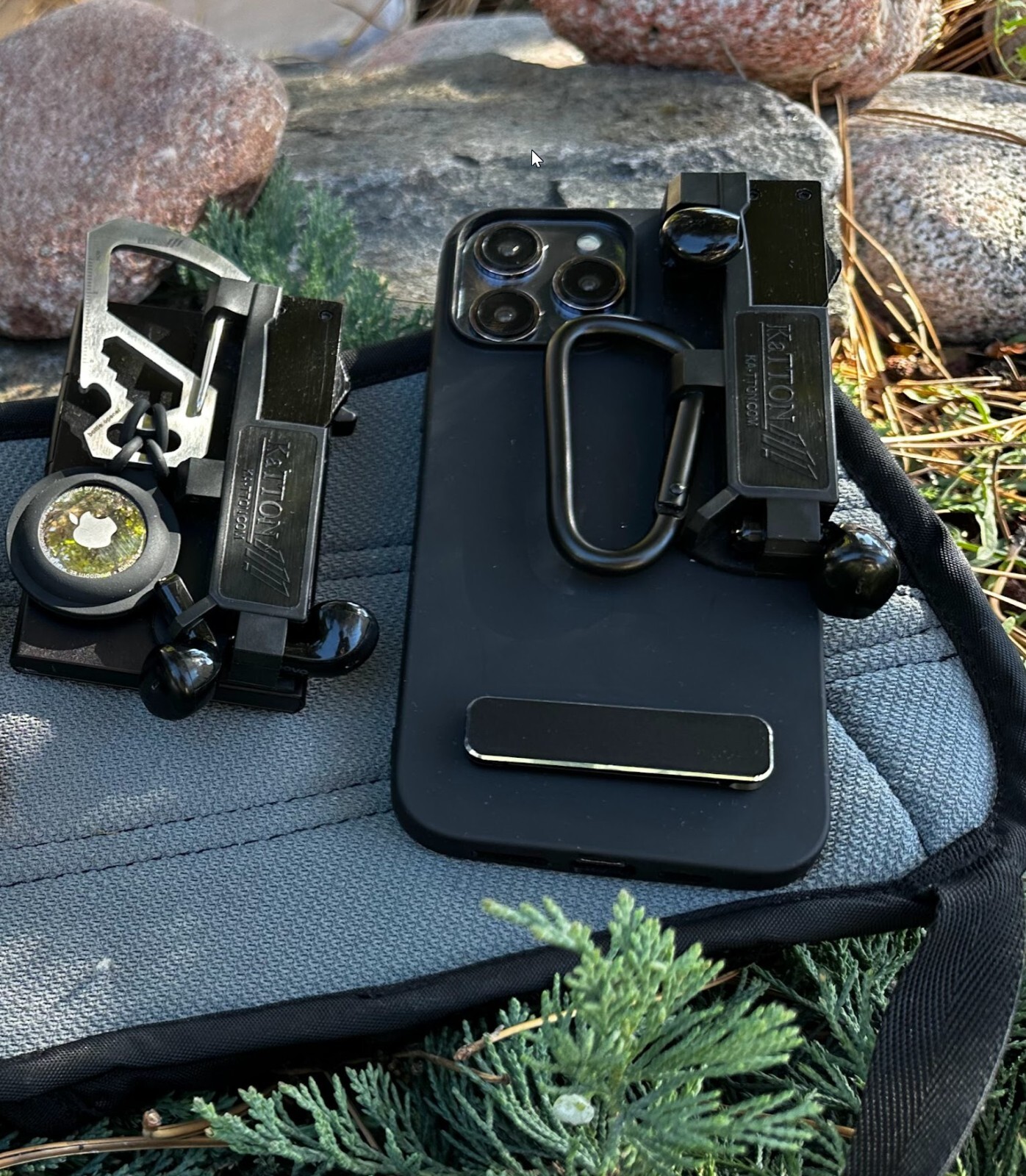 KaTTON Multi tool Phone Case for iPhone 14 Pro Includes Removable Multitool