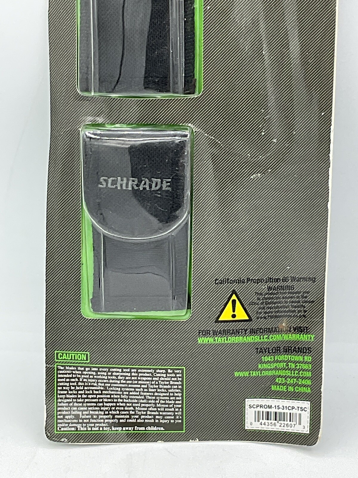 Schrade Multi-Tool Set – 13 And 12 Functions With Cordura Holsters – New