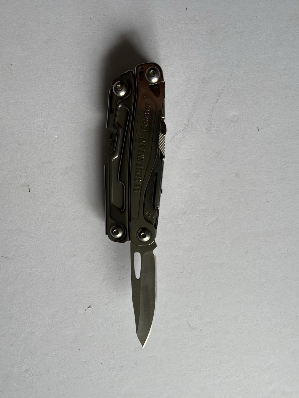 Leatherman Bolster Multi-Tool 12 Function Pliers Knife FAST SHIPPING