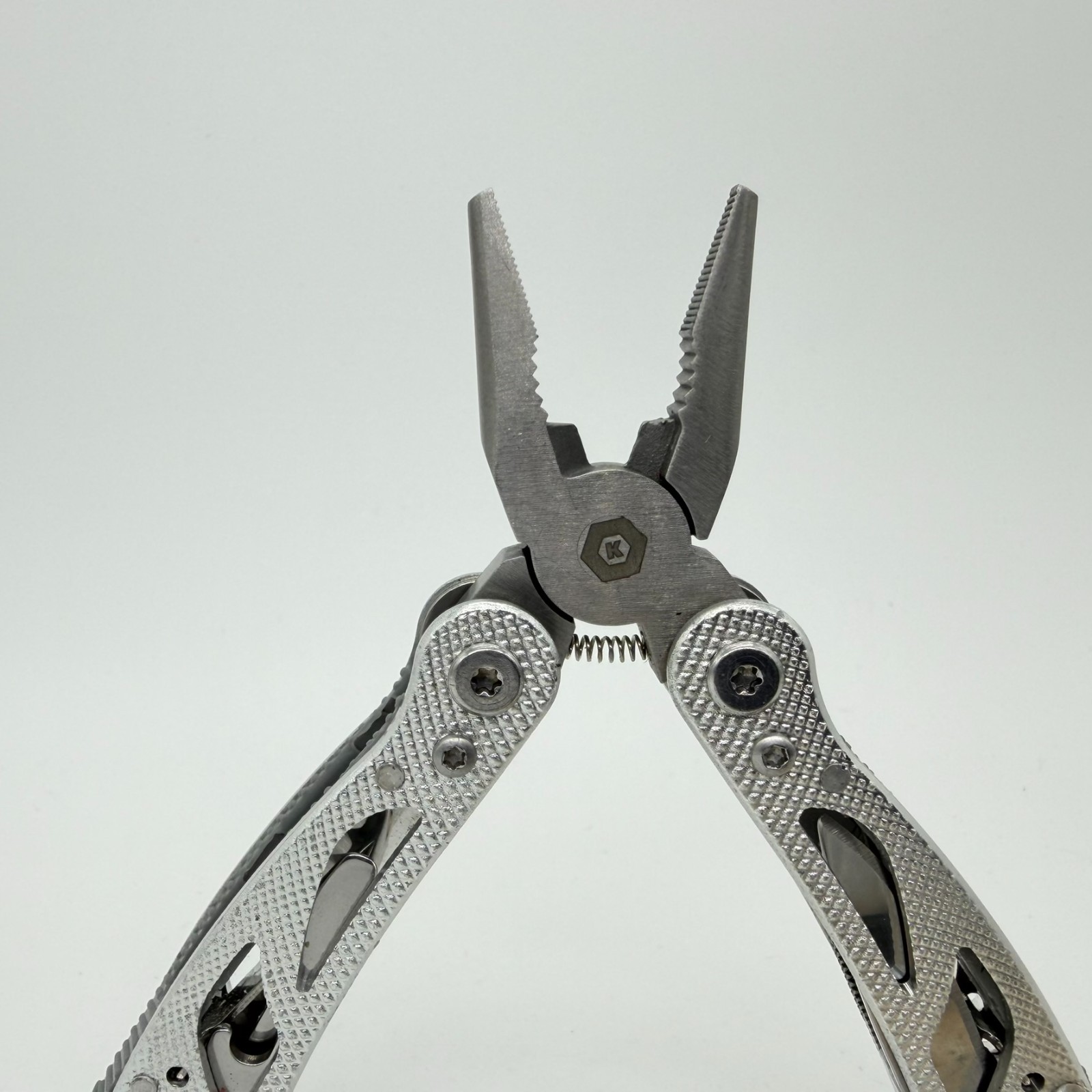 Kobalt 15-in-1 Multi-Tool Skeletonized EDC Pocket Knife Spring Loaded Pliers