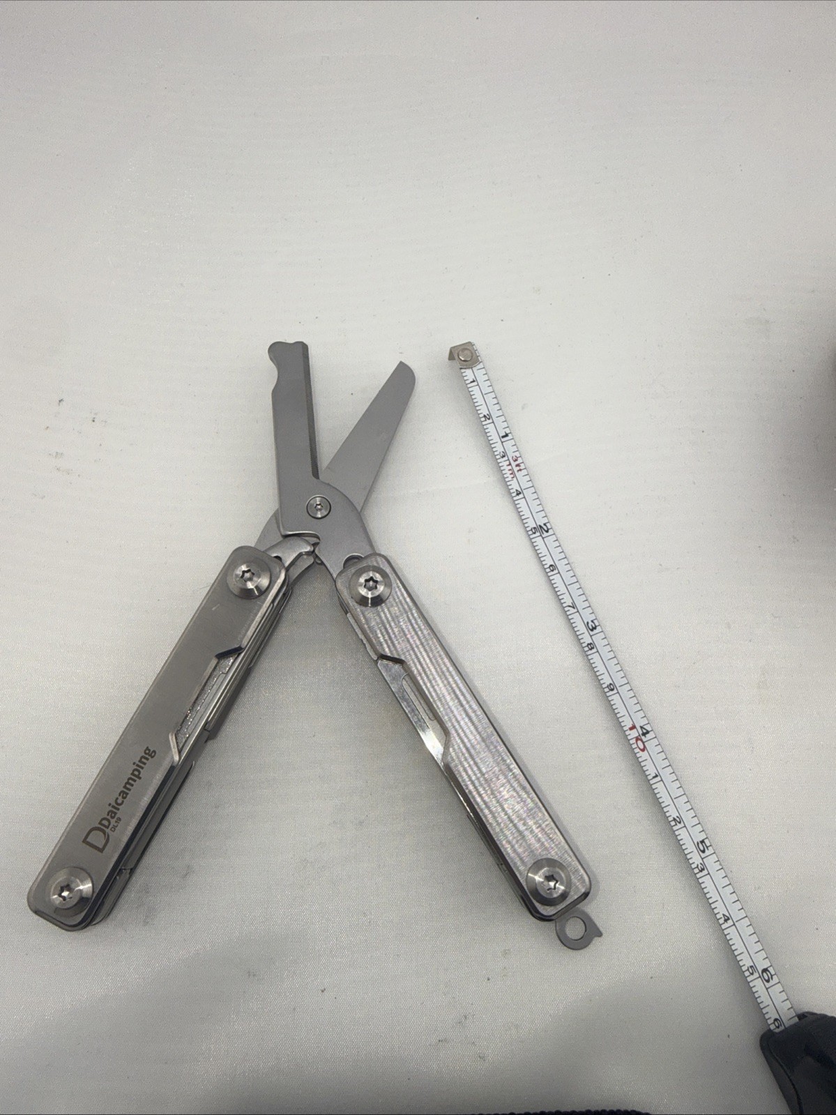 Daicamping Multitool With Sheath #24 Scalpel,Glass Break,Diamond File,ScissorEtc