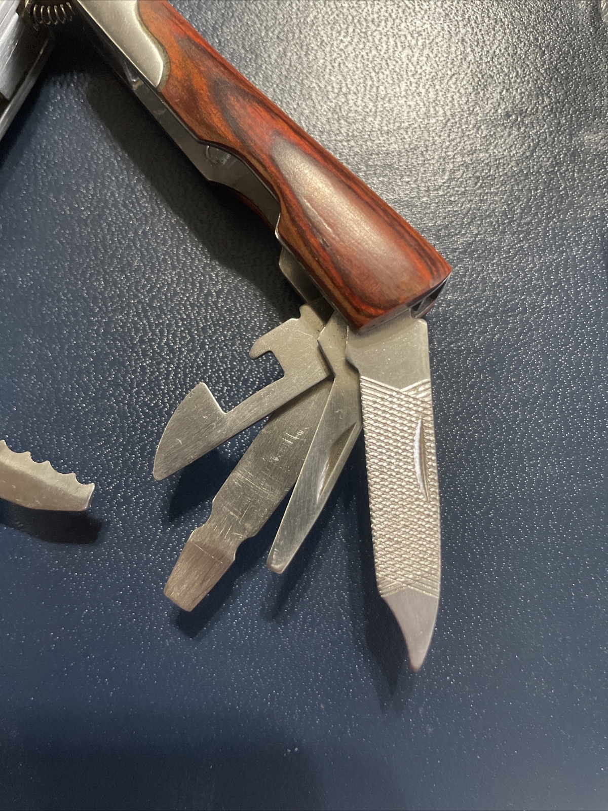 TWO Collectible Winchester Stainless Steel Multi Tools w/ Red Wood Handle NEW