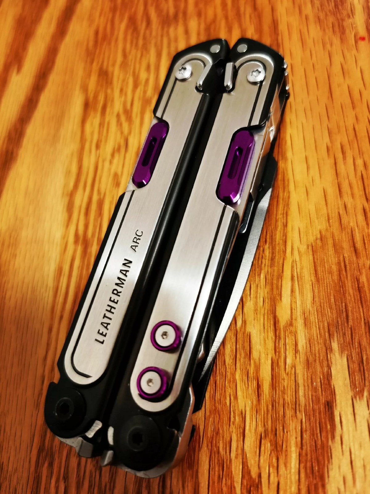 FREE P2/4/ARC Blade & P4/ARC Button (Al Alloy) – Combo For LEATHERMAN ARC/P4