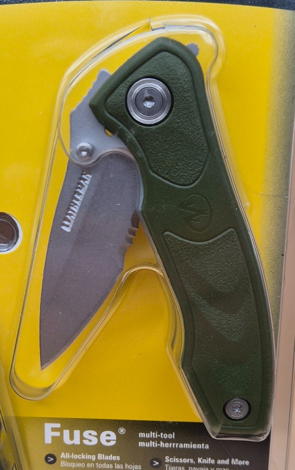 Leatherman FUSE Multi-tool & C301 Knife Combo – RARE OD GREEN Knife NOS