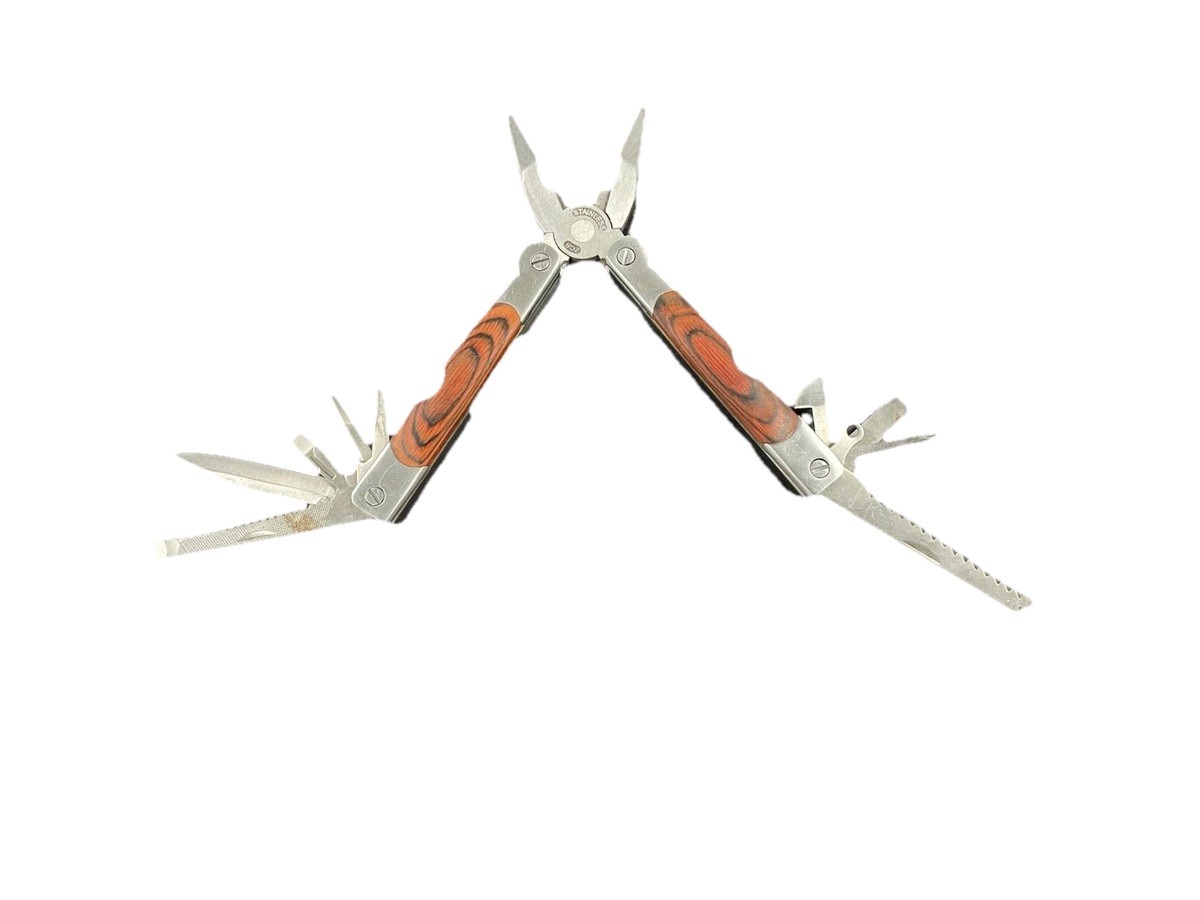 SHEFFIELD 3 PIECE ALL PURPOSE TOOL SET / 18-in-1 & 12-in-1 PLIERS, KNIFE (USED)