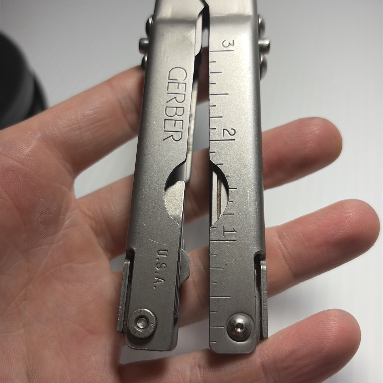 Vintage Original Early Gerber 55800 Multi-Plier Multi-Tool w/ Sheath USA